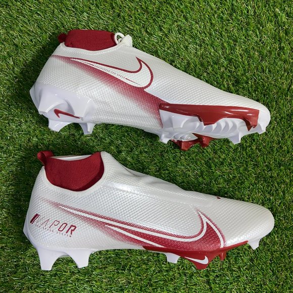 Nike Vapor Edge Pro 360 PE Football Cleats White Red CV6345-105 Men Size 15 NEW main image 8